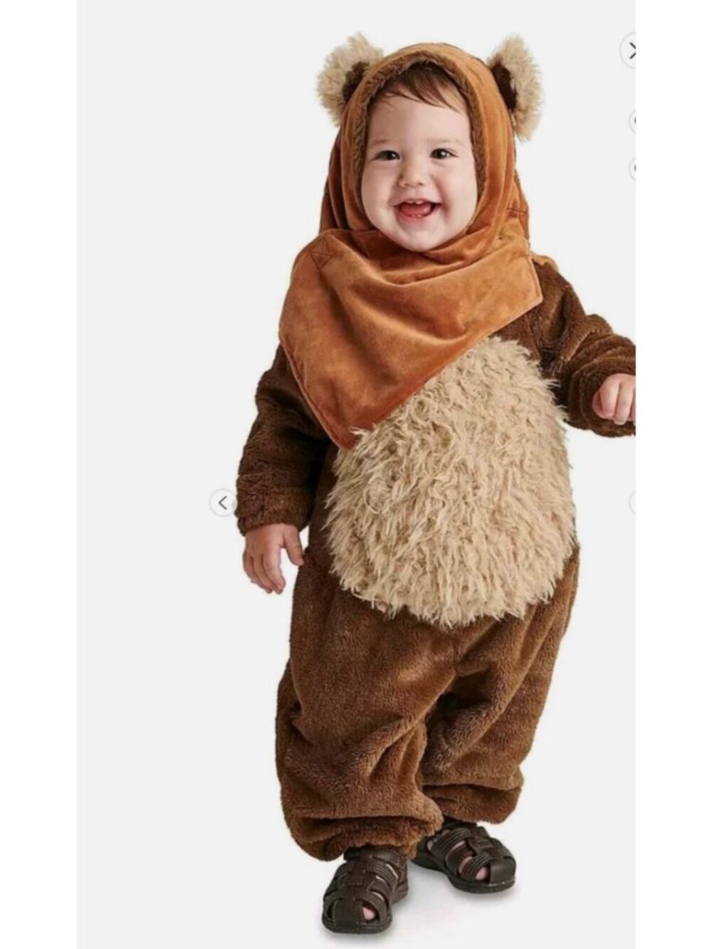 Disney Star Wars Ewok Halloween Costume 12-18M Pretend Play Kidcore Woodland